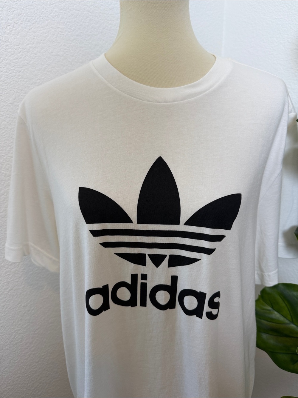 NWT Adidas Men’s White T-Shirt - Picture 5 of 10